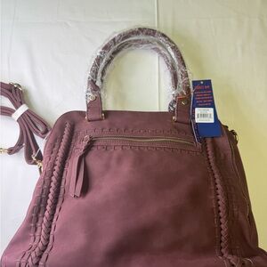 Elegant Mauve Shoulder Bag
